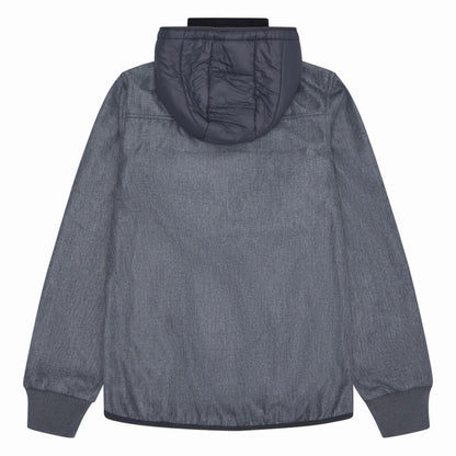 Ice Grey - Back - Reebok Mens Mixed Media Jacket