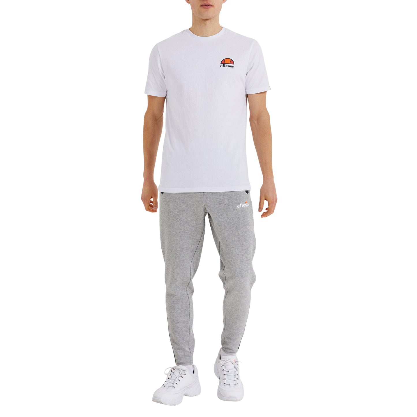 White - Lifestyle - Ellesse Mens Canaletto T-Shirt