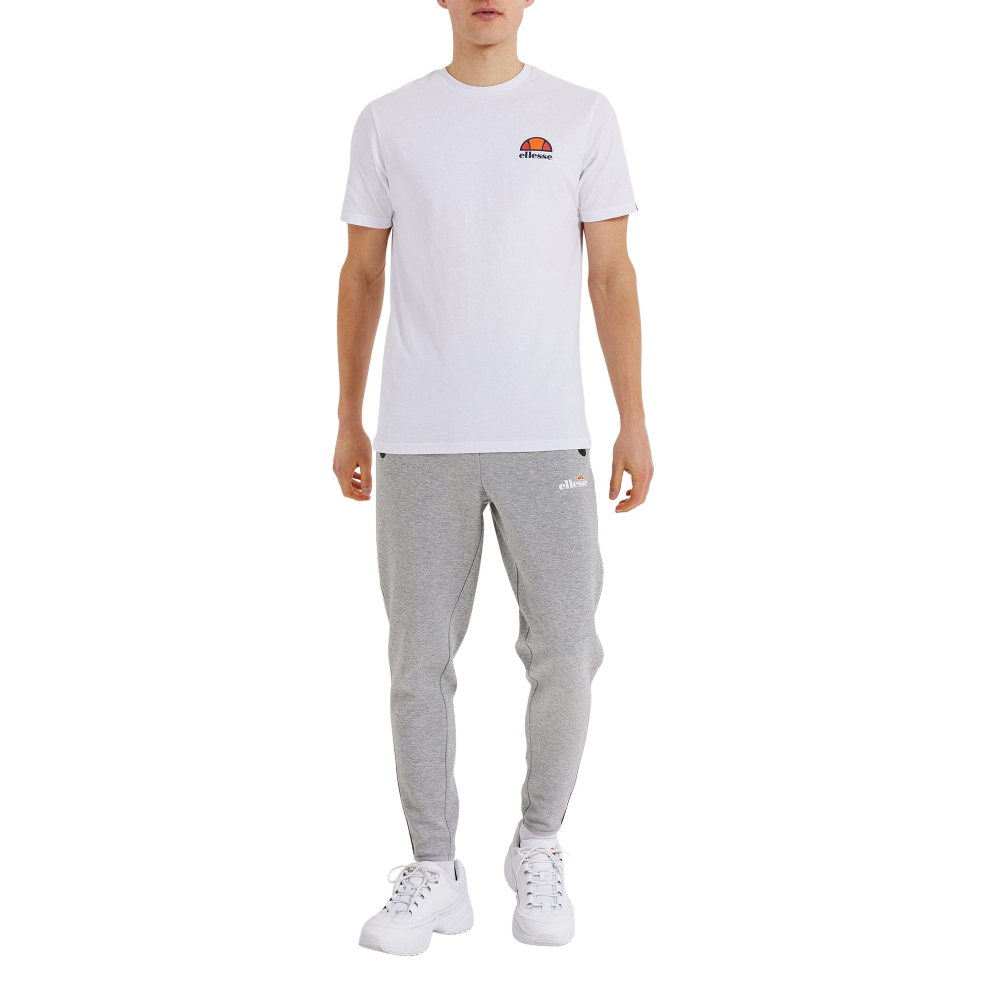 White - Lifestyle - Ellesse Mens Canaletto T-Shirt