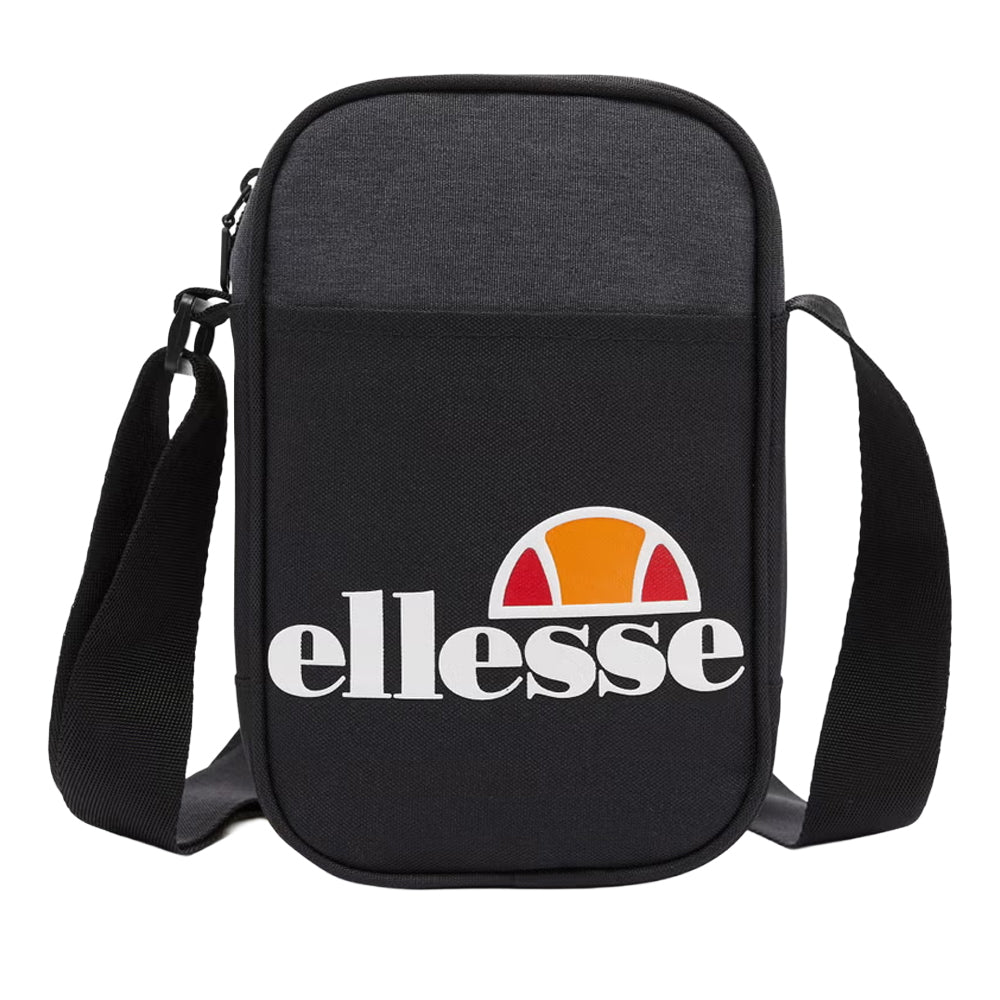 Black - Front - Ellesse Lukka Crossbody Bag