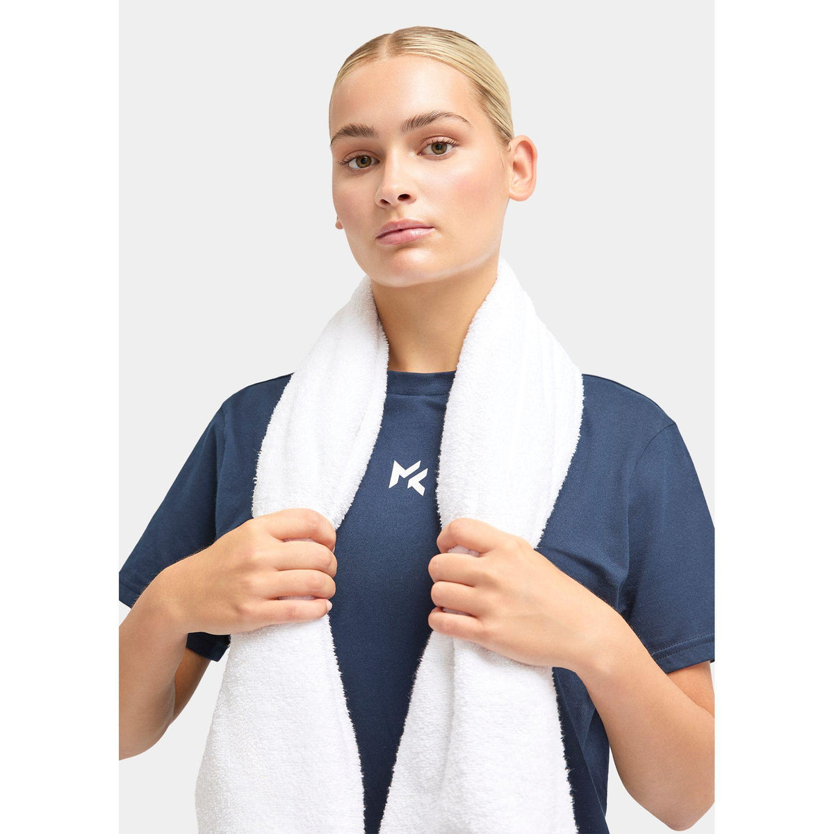Navy - Side - Miss Kick Womens-Ladies Jules T-Shirt