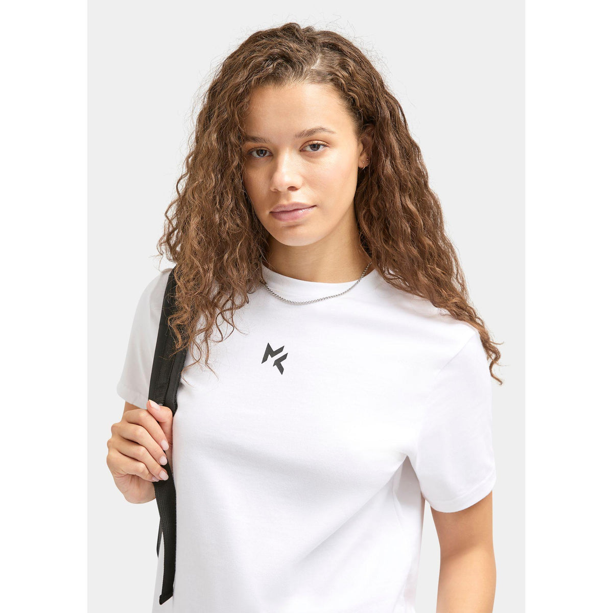 White - Side - Miss Kick Womens-Ladies Jules T-Shirt