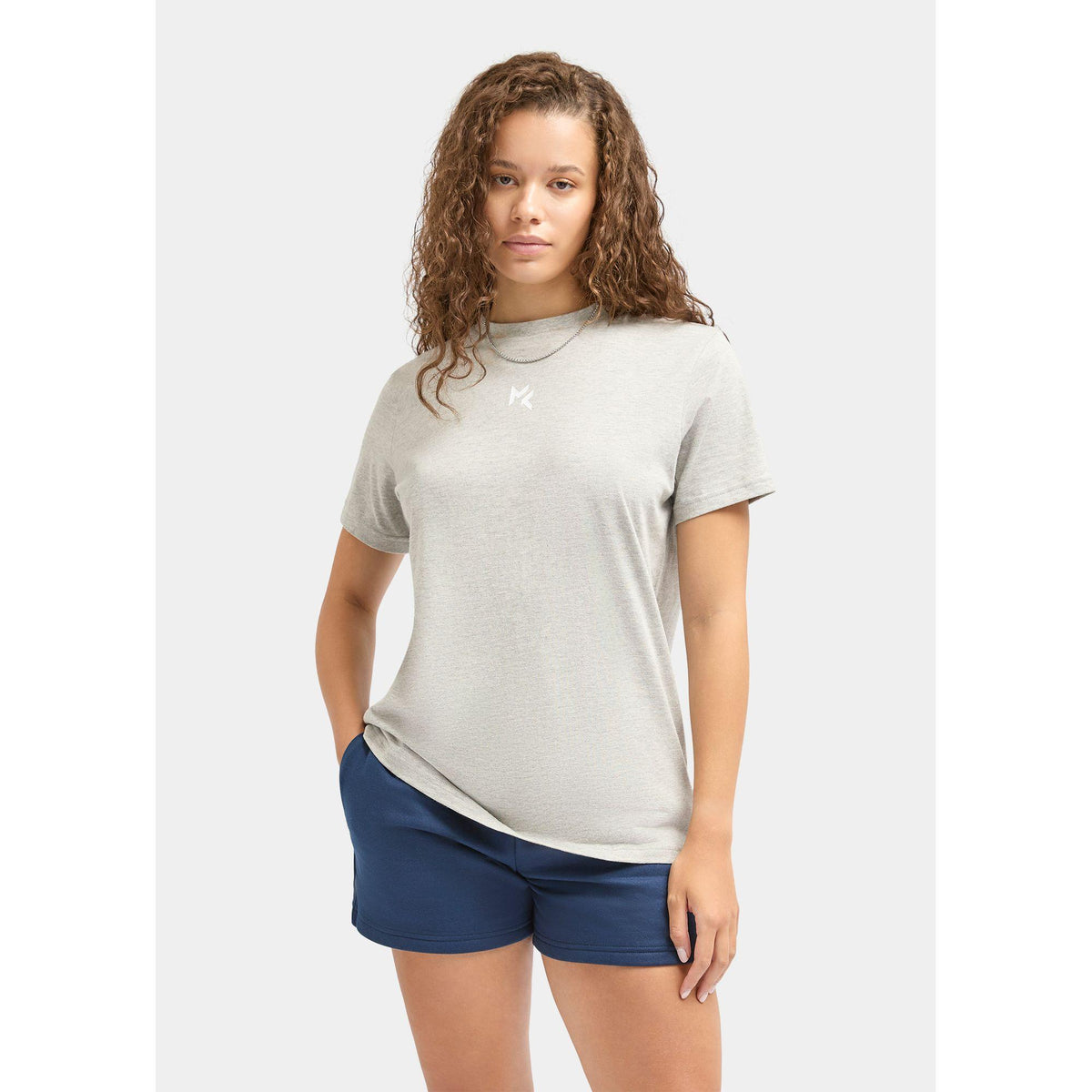 Grey - Front - Miss Kick Womens-Ladies Jules T-Shirt