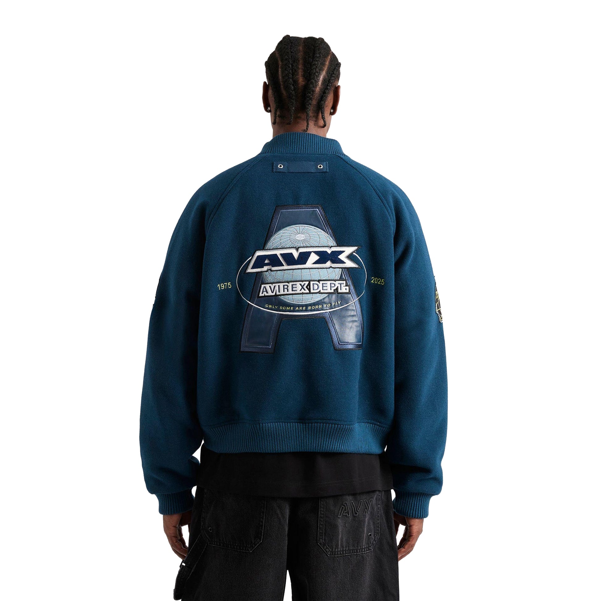 Petrol - Back - AVX Mens Jactar Jacket