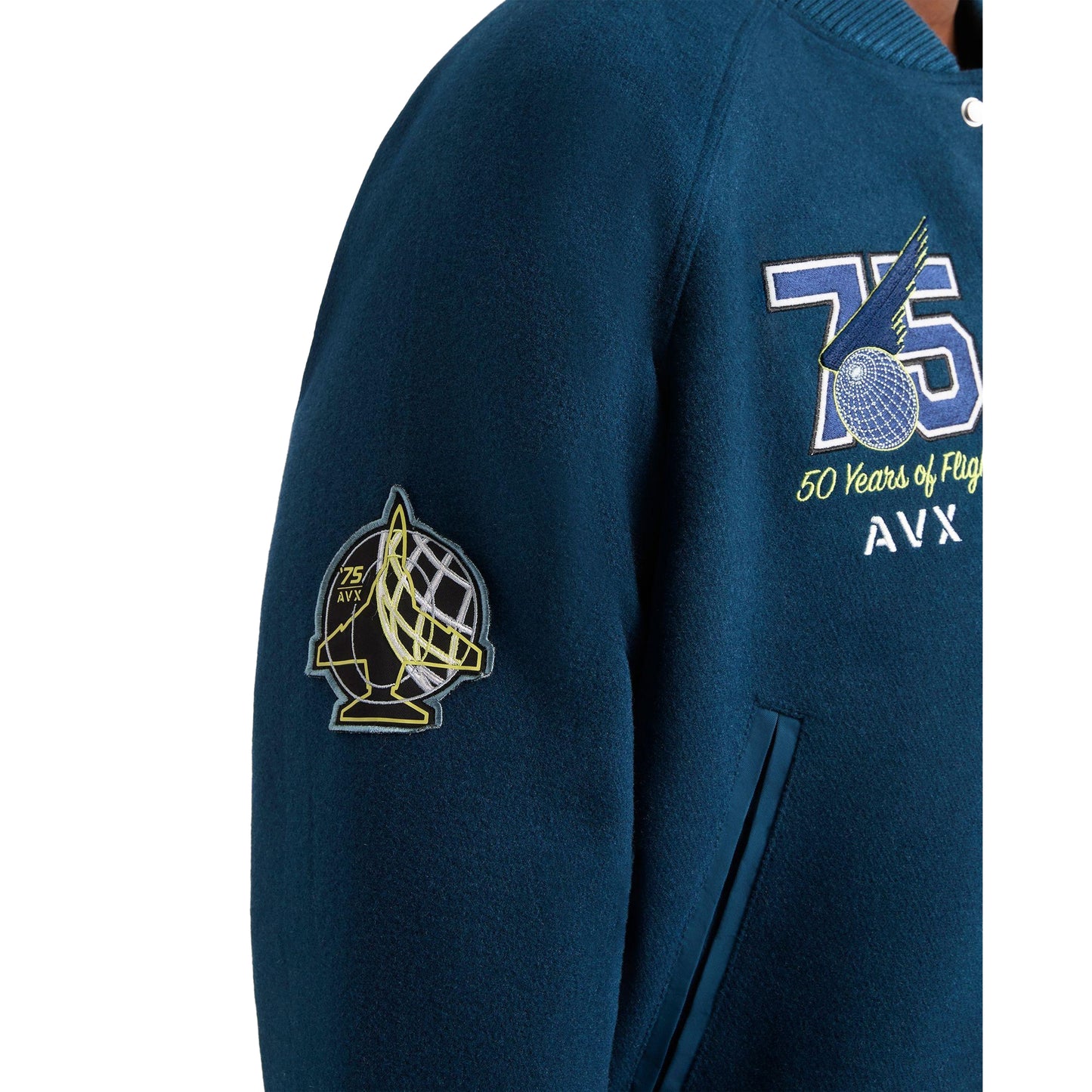 Petrol - Side - AVX Mens Jactar Jacket
