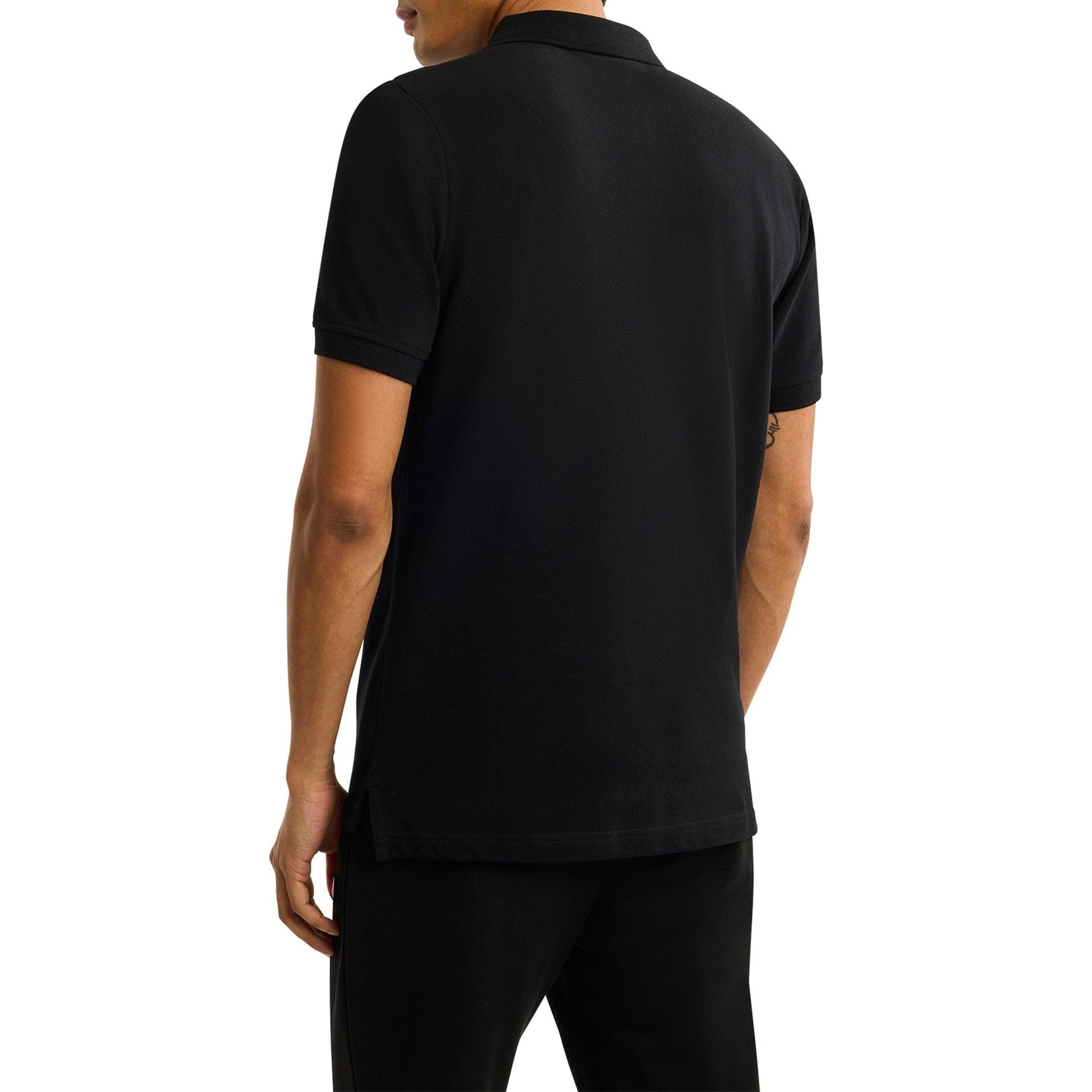 Black - Pack Shot - Ellesse Mens Monvali Polo Shirt
