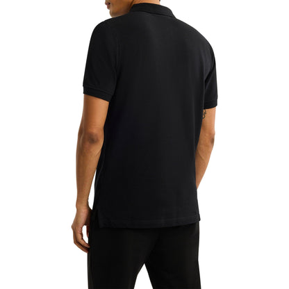 Black - Pack Shot - Ellesse Mens Monvali Polo Shirt