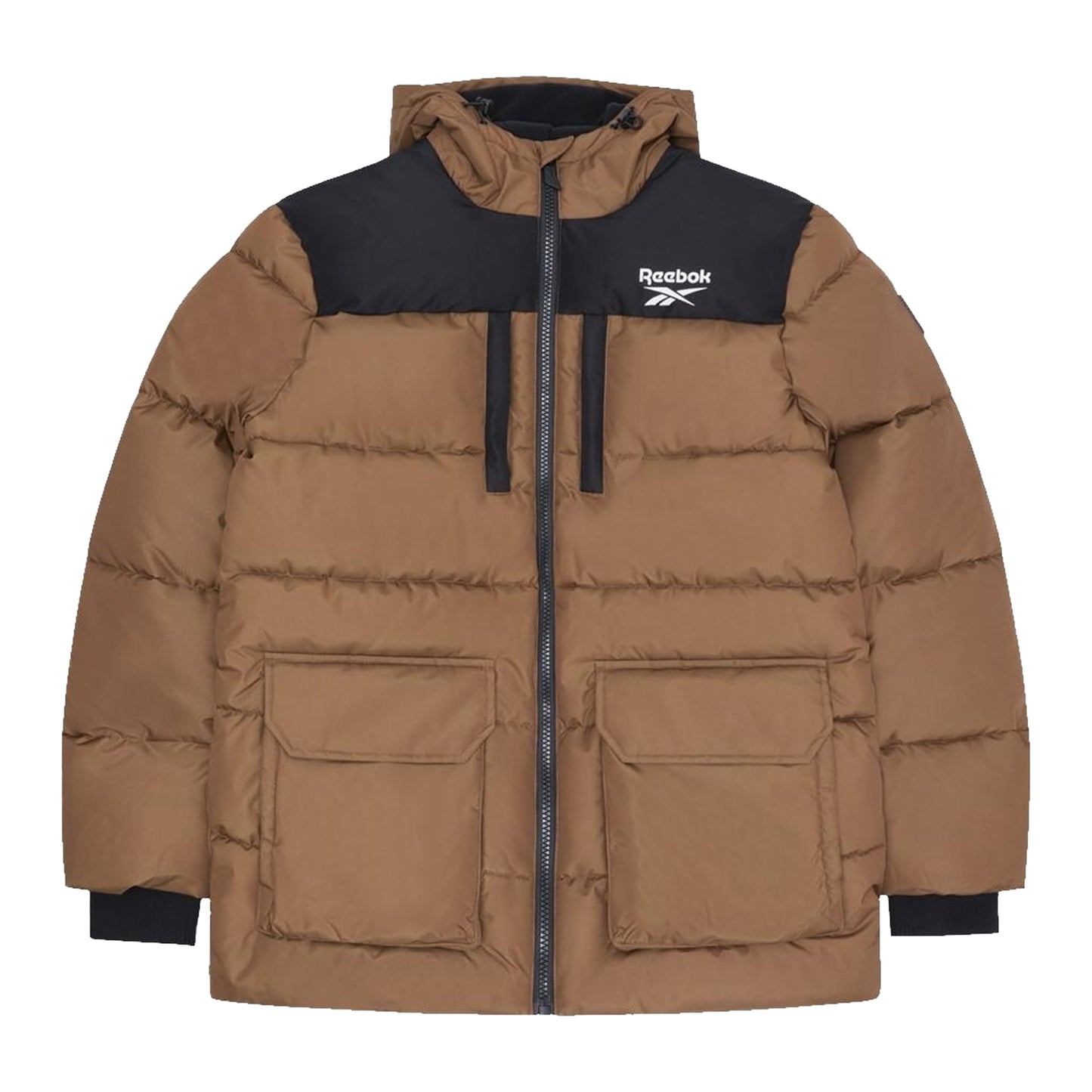 Timber - Front - Reebok Mens Plain Puffer Jacket