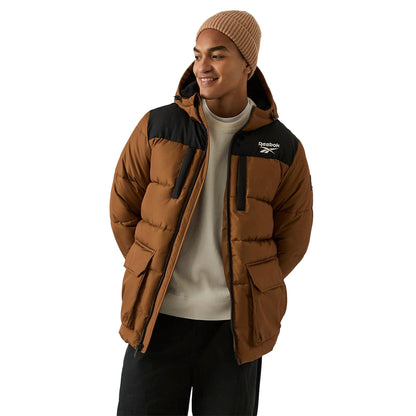 Timber - Side - Reebok Mens Plain Puffer Jacket