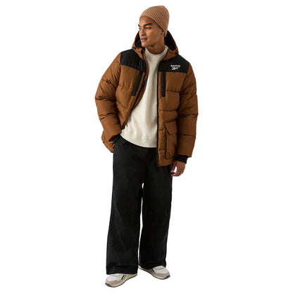 Timber - Pack Shot - Reebok Mens Plain Puffer Jacket