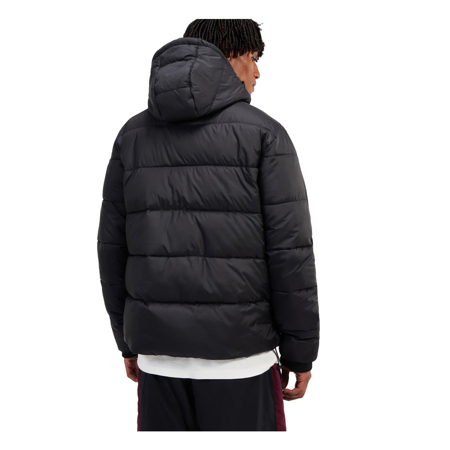 Black - Back - Ellesse Mens Paddero Padded Jacket