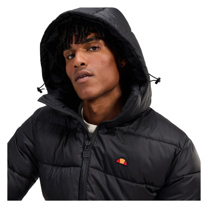 Black - Side - Ellesse Mens Paddero Padded Jacket