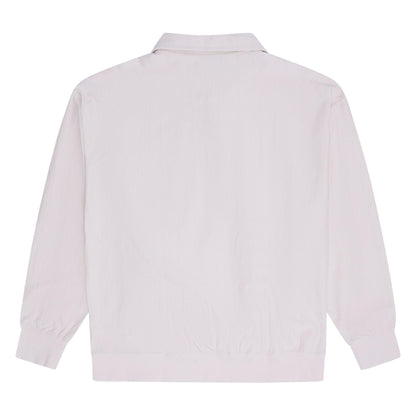 Ivory - Back - Nautica Mens Colson Collared Sweatshirt