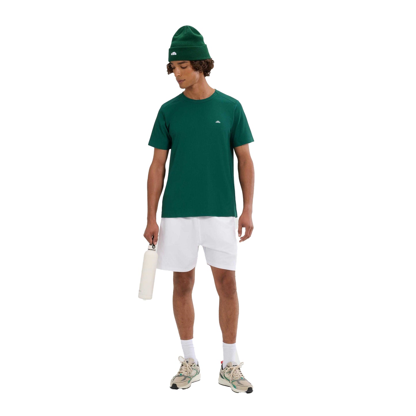 Dark Green - Front - Ellesse Mens Teller T-Shirt