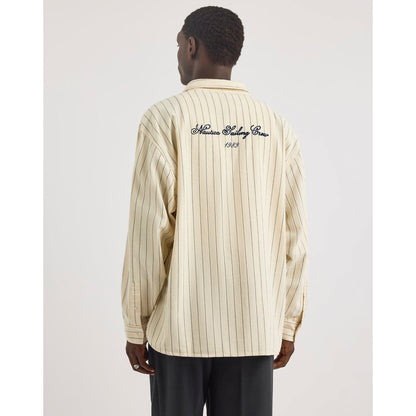 Ivory - Back - Nautica Mens Ruth Long-Sleeved Shirt