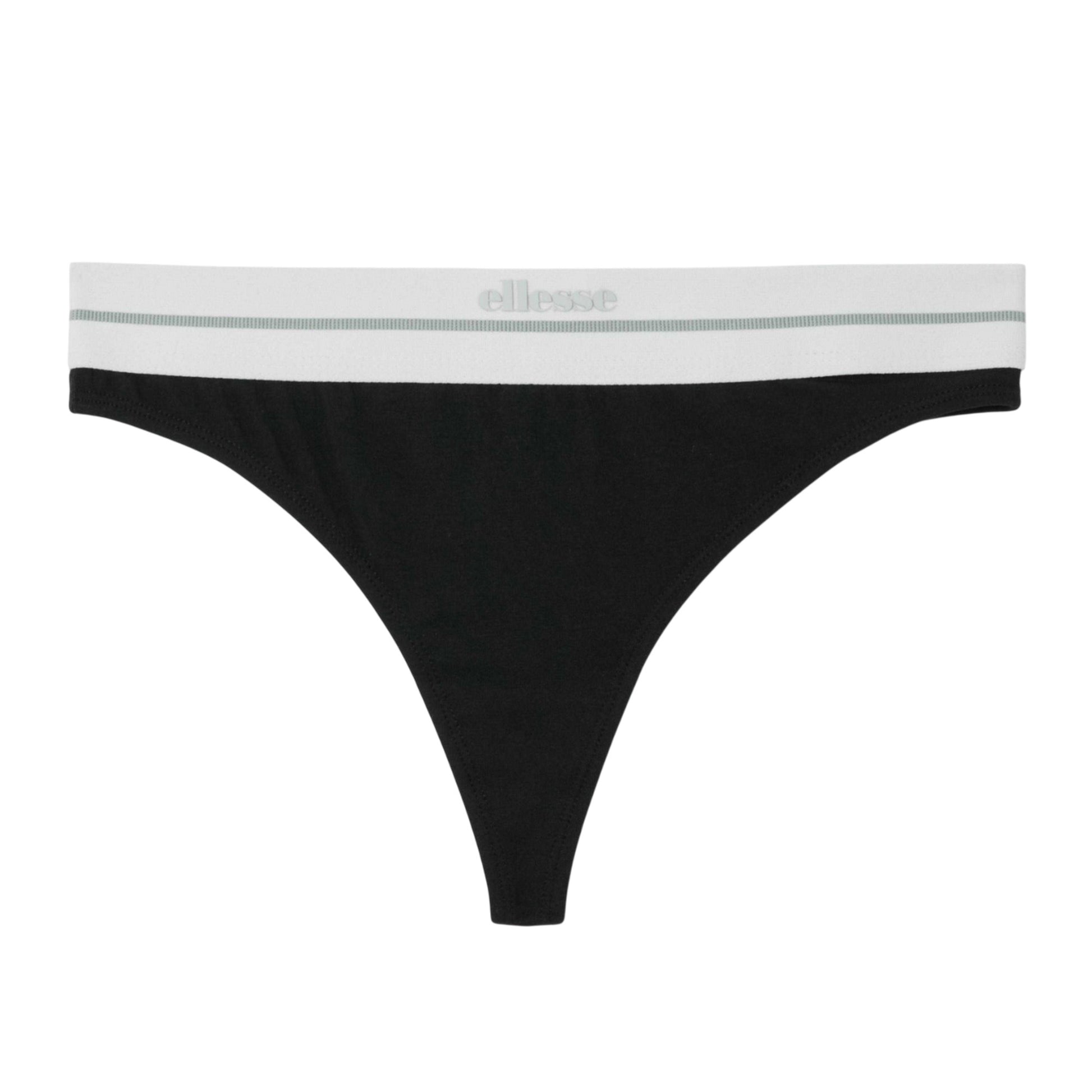 Multicoloured - Side - Ellesse Womens-Ladies Andtretta Thong (Pack of 3)