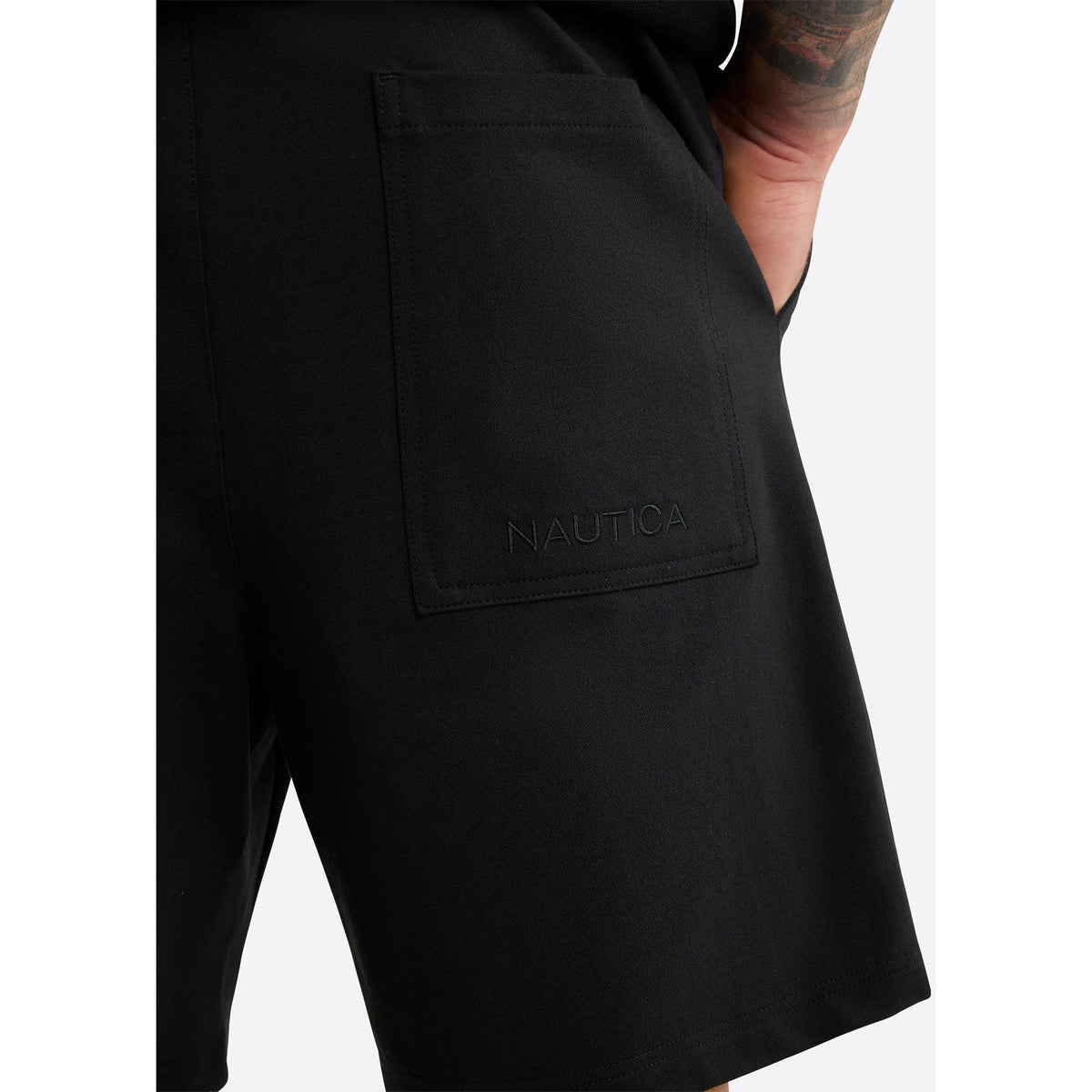 Black - Lifestyle - Nautica Mens Stratton Shorts