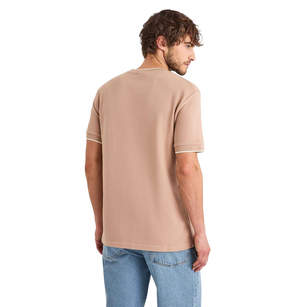 Taupe - Back - Nautica Mens Urma T-Shirt
