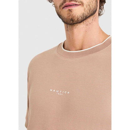 Taupe - Side - Nautica Mens Urma T-Shirt