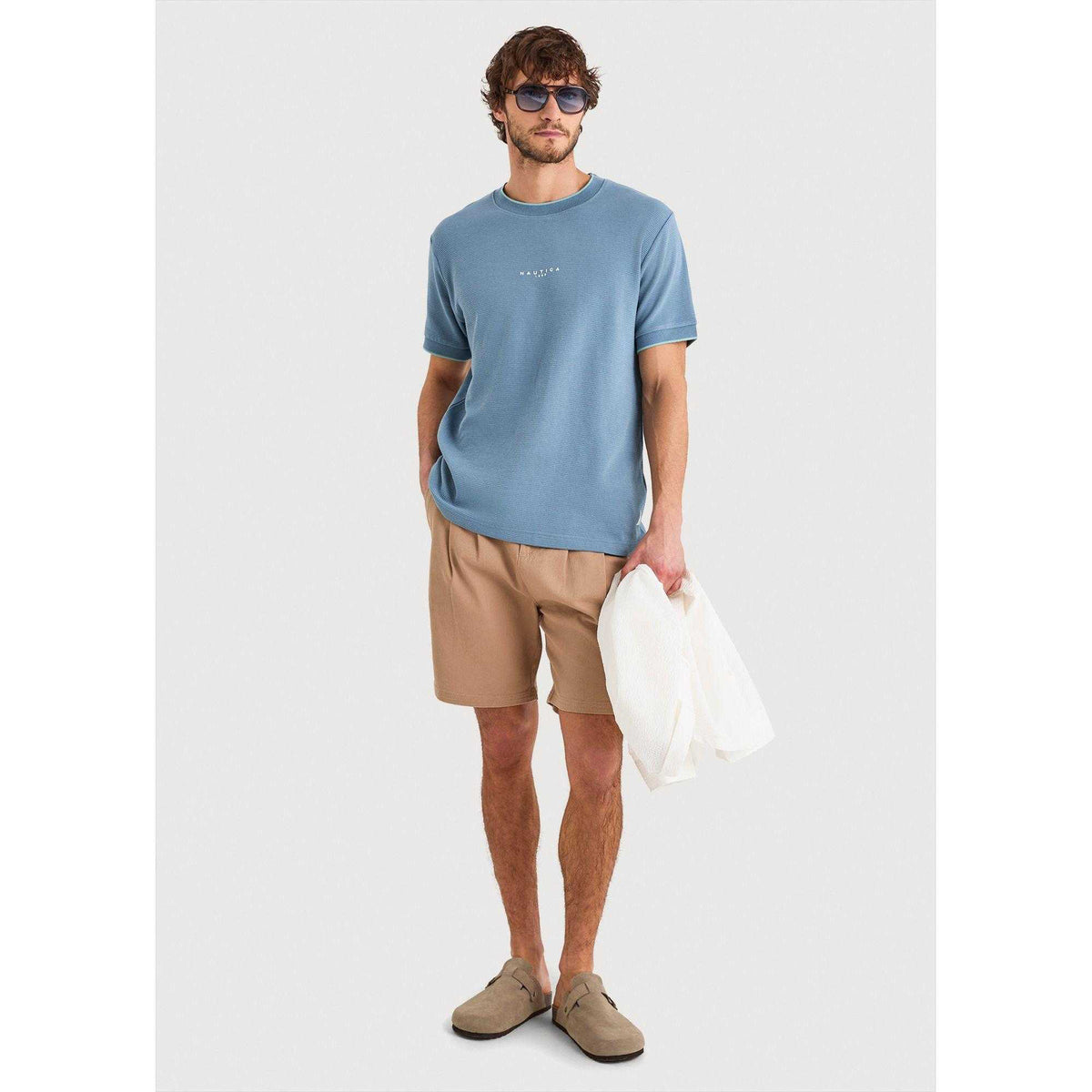 Teal - Lifestyle - Nautica Mens Urma T-Shirt