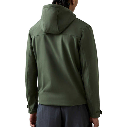 Hunter Green - Back - Reebok Mens Compton Soft Shell Jacket