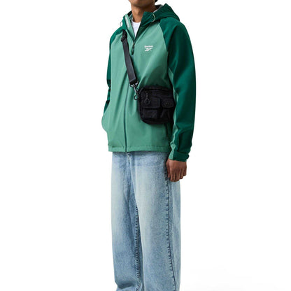 Field Green - Lifestyle - Reebok Mens Rodden Lightweight Raglan Jacket