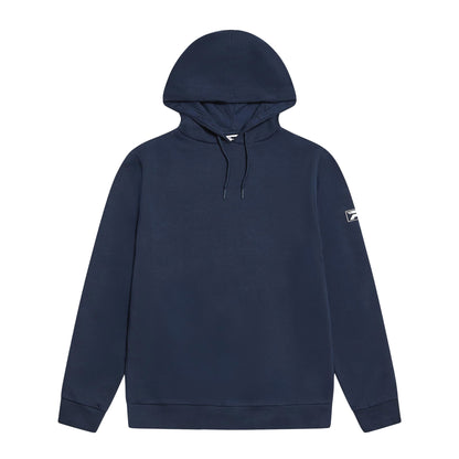 Navy - Front - Patrick Mens Bastien Hoodie