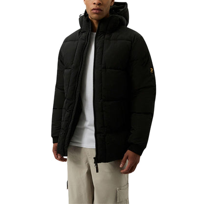 Black - Front - Patrick Mens Bastien Hoodie