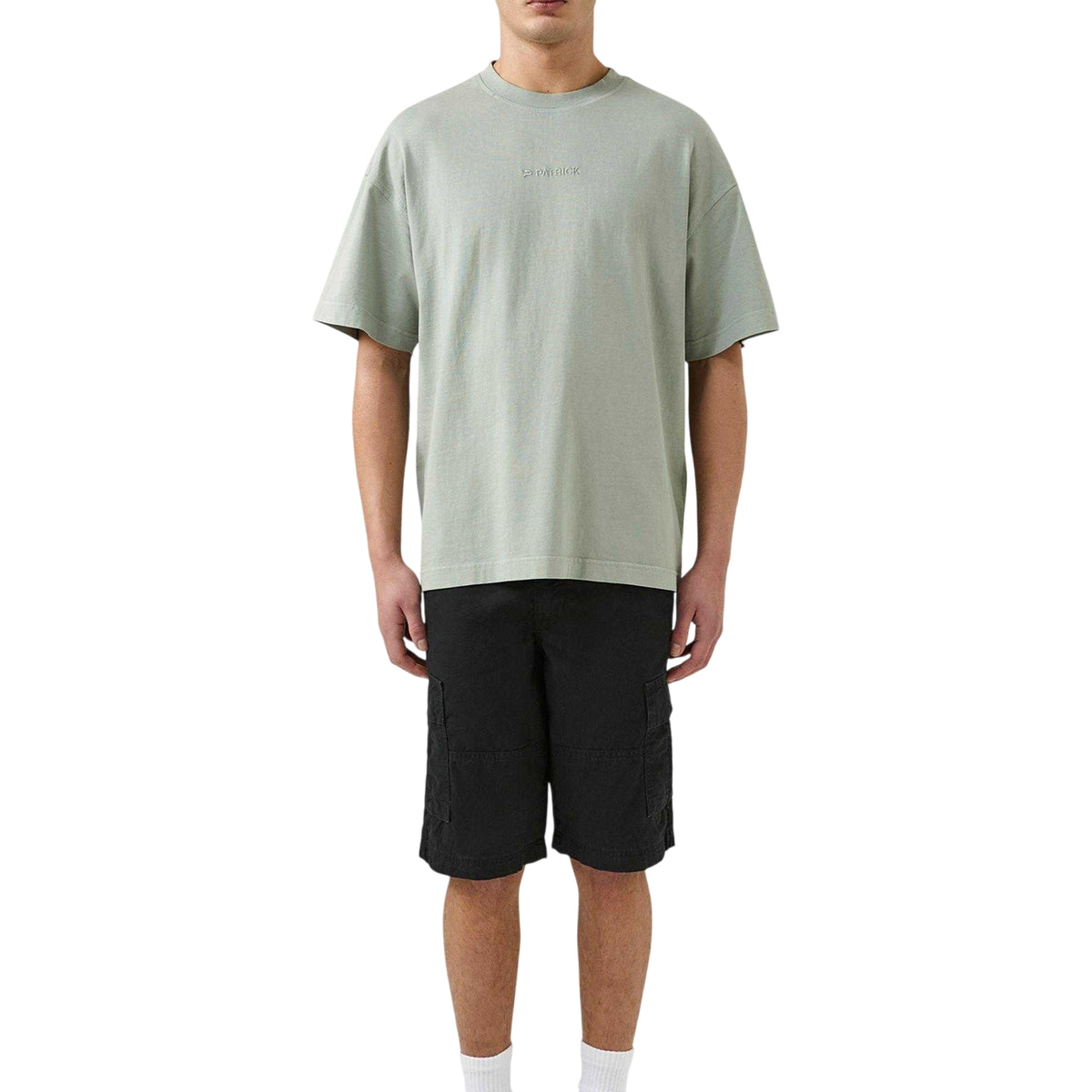 Green - Front - Patrick Mens Andrew T-Shirt