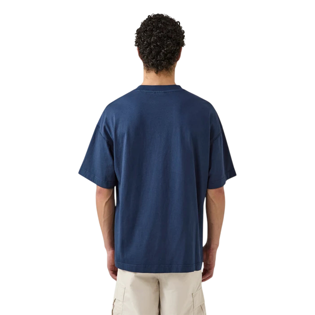Navy - Back - Patrick Mens Andrew T-Shirt