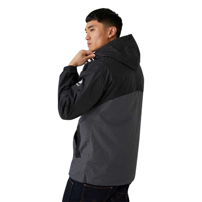 Black-White-Grey - Back - Patrick Mens Classic Cagoule