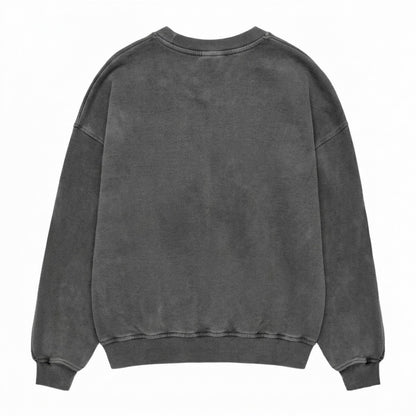 Black - Back - Stranger Things Unisex Adult Horror Silhouette Sweatshirt