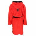 Red-Black - Back - Spider-Man Unisex Adult Logo Dressing Gown