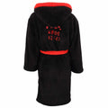 Black-Red - Back - Stranger Things Unisex Adult Upside Down Dressing Gown