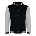 Black - Front - Harry Potter Unisex Adult Hufflepuff Varsity Jacket