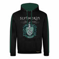 Black-Green - Front - Harry Potter Unisex Adult Slytherin Hoodie