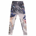 Multicoloured - Front - Jujutsu Kaisen Womens-Ladies Fight Leggings