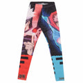 Multicoloured - Front - Jujutsu Kaisen Womens-Ladies Magazine Artwork Leggings