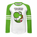 White - Front - Super Mario Childrens-Kids Yoshi Since 1990 Long-Sleeved T-Shirt