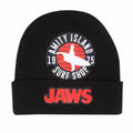 Black - Front - Jaws Amity Surf Shop Beanie