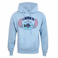 Blue - Front - Lilo & Stitch Unisex Adult Cute Hoodie