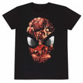 Black - Front - Spider-Man Unisex Adult Character Collage T-Shirt