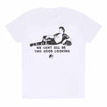 White - Front - Jurassic Park Unisex Adult Goodlooking T-Shirt