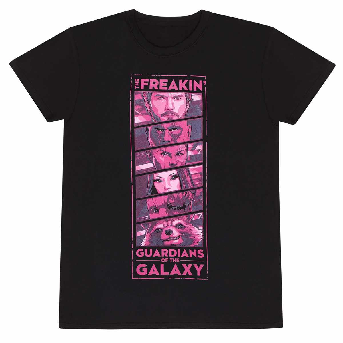 Black - Front - Guardians Of The Galaxy Unisex Adult T-Shirt