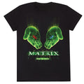 Black - Front - The Matrix Unisex Adult Enter The Matrix T-Shirt