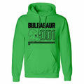 Green - Front - Pokemon Unisex Adult Bulbasaur Line Art Hoodie