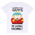 White - Front - South Park Unisex Adult Screw You Guys T-Shirt