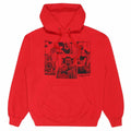 Red - Front - Junji-Ito Unisex Adult Melting Hoodie