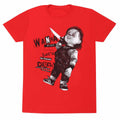 Red - Front - Childs Play Unisex Adult Stab T-Shirt