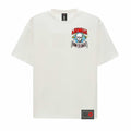 White - Front - Airwalk Unisex Adult Born To Skate T-Shirt
